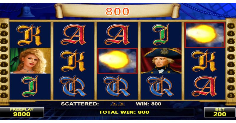 Admiral Nelson slots online