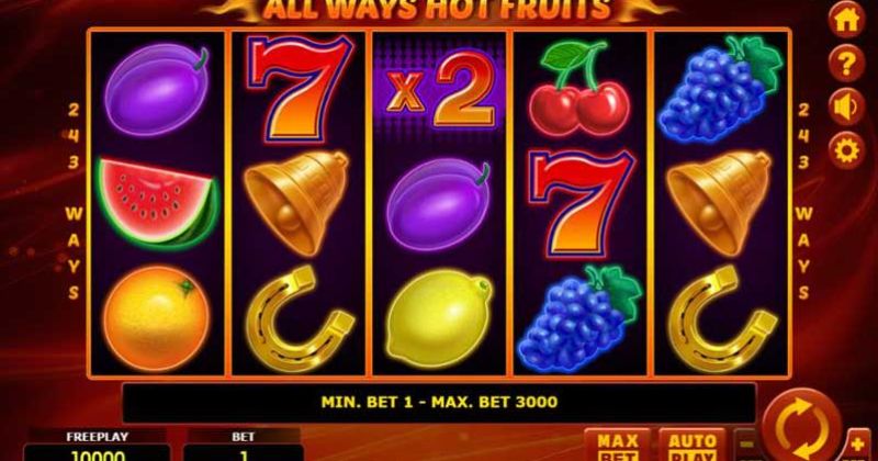 All Ways Hot Fruits slots online