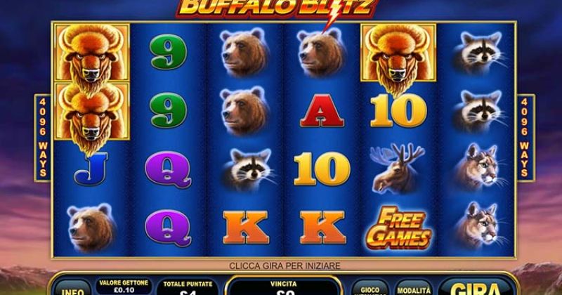 Buffalo Blitz slots online