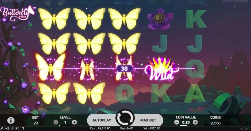 Butterfly Staxx slots online