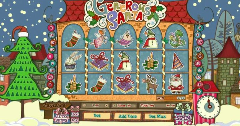 Generous Santa slots online