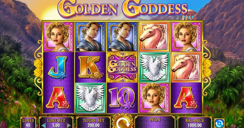Golden Goddess Mega Jackpots slots online