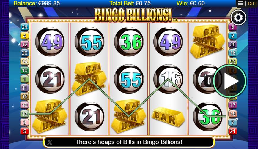 Bingo Billions Slot Online