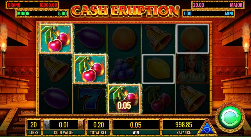Cash Eruption Slot Online