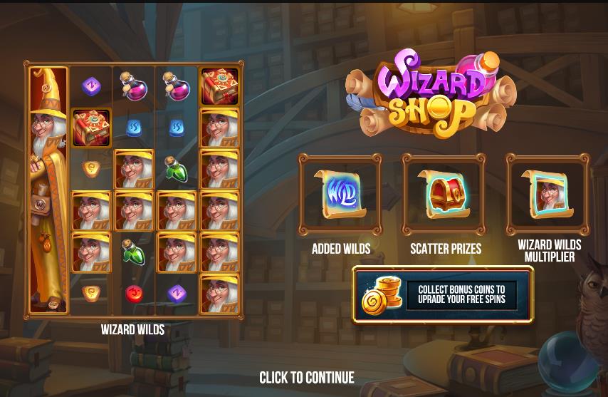 Wizard Shop Slot Online