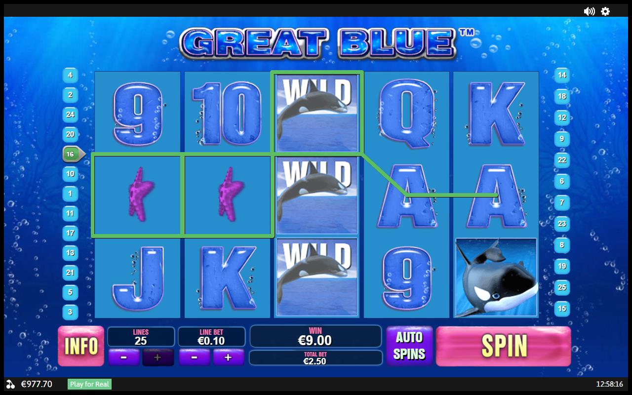 Great Blue Slot Online
